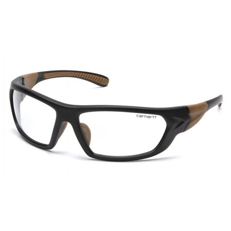 Pyramex Carhartt - Carbondale - Clear Lens with Black/Tan Frame CHB210D